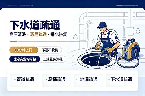 天长下水道疏通